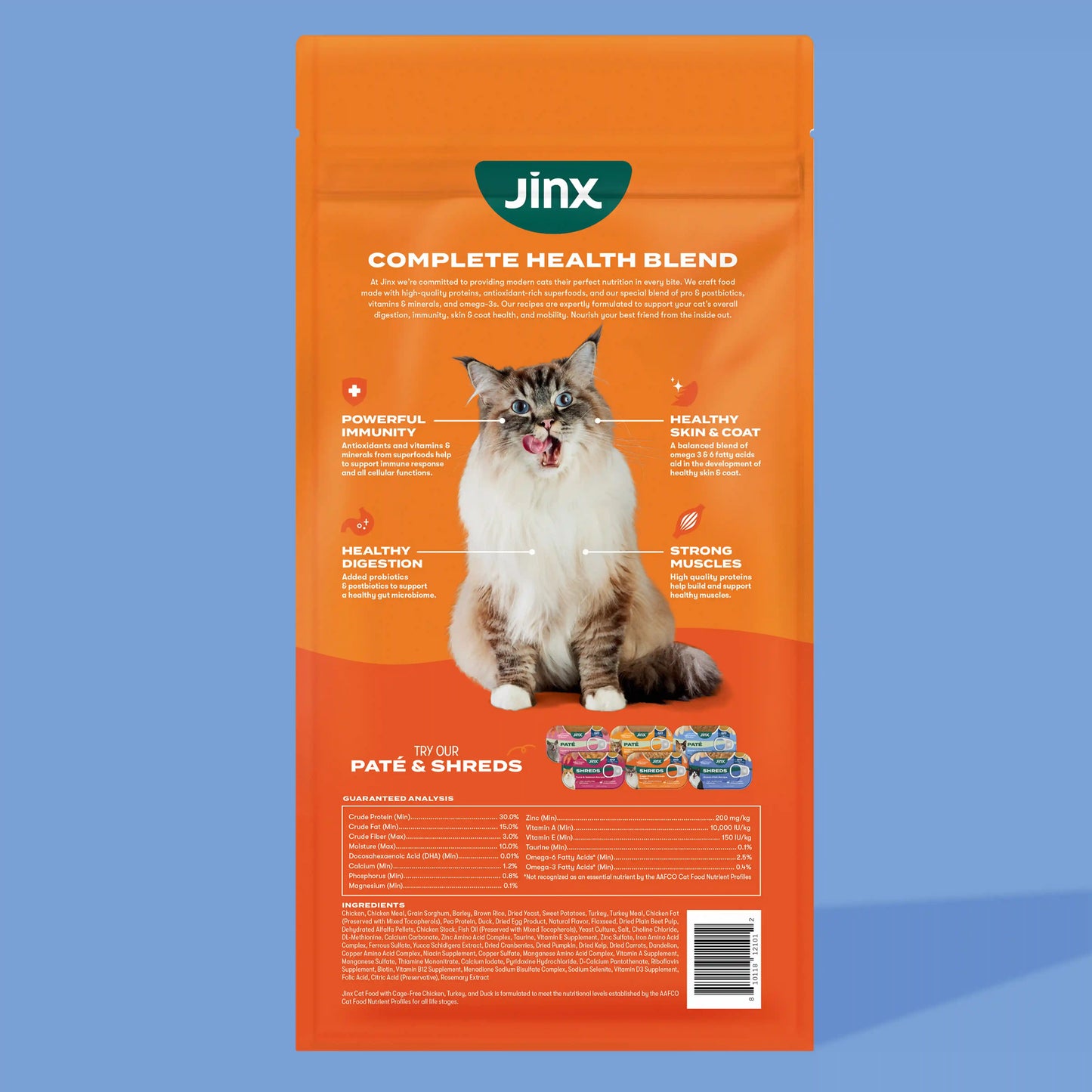 14lb Cage-Free Chicken, Turkey, & Duck Dry Cat Food